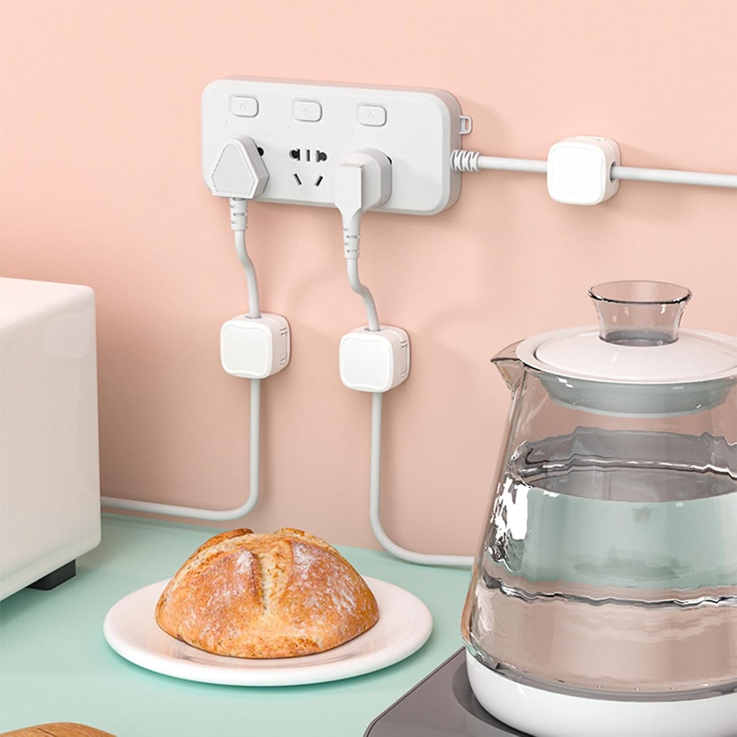 50% OFF 🔥 Messy desk? 🚫 Snap cables in 1 sec with magnetic clips = instant clean!