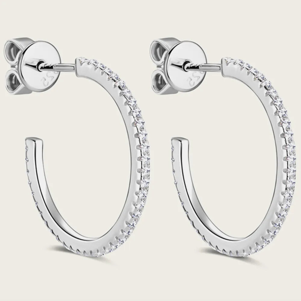 Sleek Gold Hoop Earrings