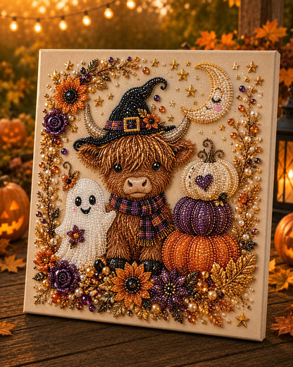 👻 Halloween Pearl Art DIY Kit – Turn Tiny Pearls into Spooky-Cute Magic