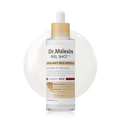 Final 3 Hours: 60% OFF Peel Shot Glow Rice Ampoule Duo for brighter, smoother, hydrated skin