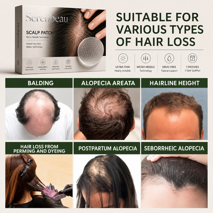 Dissolvable Microneedle Hair Growth Patch