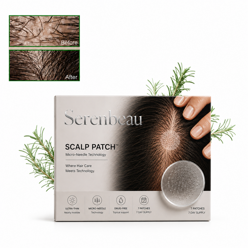 Dissolvable Microneedle Hair Growth Patch