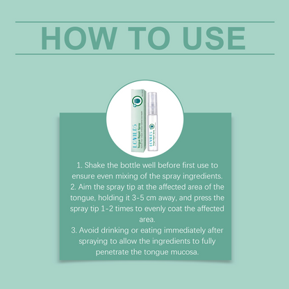 LOVILDS™ 𝙏𝙊𝙉𝙂𝙐𝙀 𝙍𝙀𝙋𝘼𝙄𝙍 𝑺𝒑𝒓𝒂𝒚 –🌈 Fix White Tongue & Bad Breath | Made in USA