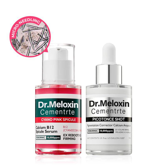 💥Shrinks Pores & Fades Blemish Marks in 2 Weeks | Cyano Pink Spicule Serum+ Picotonic Shot Ampoule