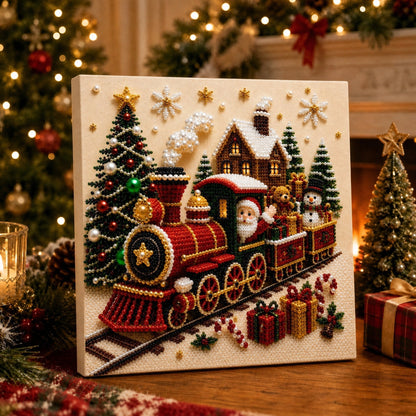 🎅 50% OFF EARLY XMAS SALE! ✨ Christmas Pearl & Rhinestone Painting Kit – Create DIY Gifts & Festive Decor Early 🎄