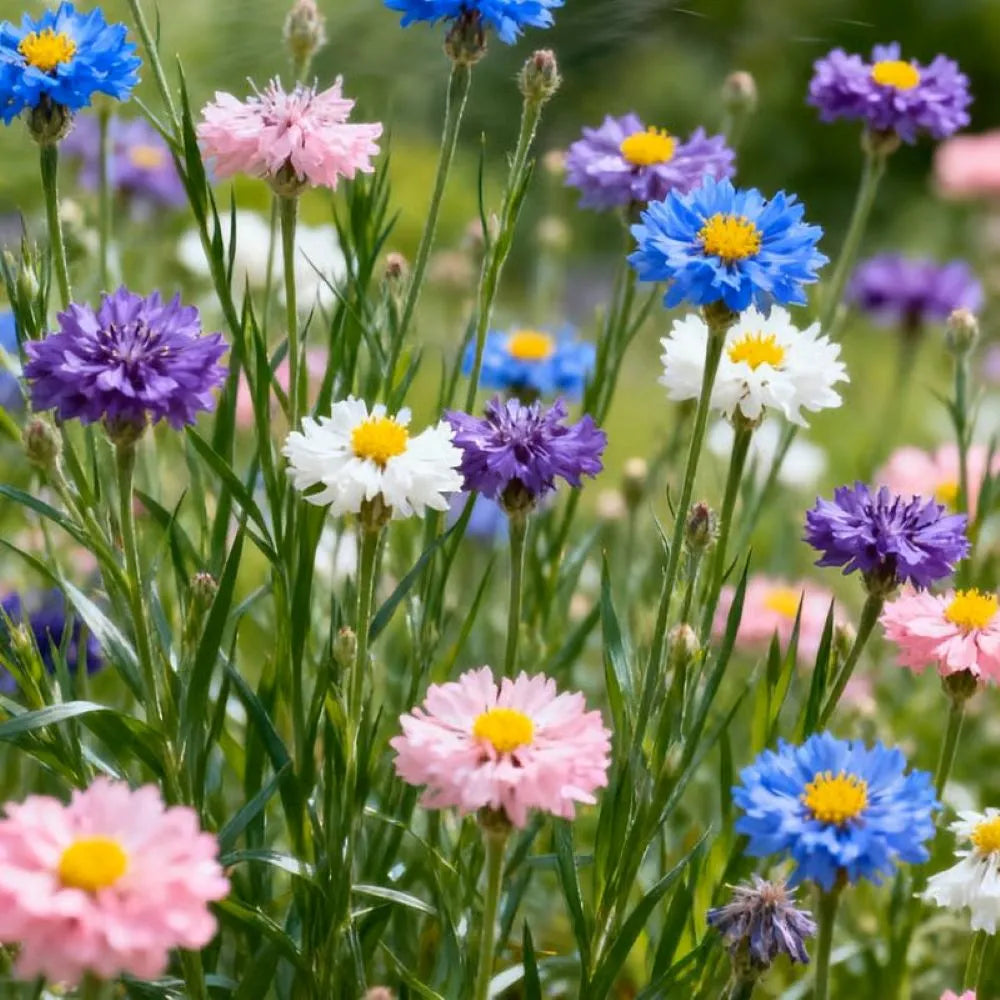 🌱Premium Cornflower Seeds(Assorted Colors)🌸