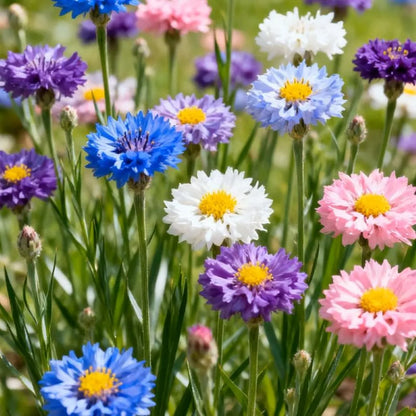 🌱Premium Cornflower Seeds(Assorted Colors)🌸