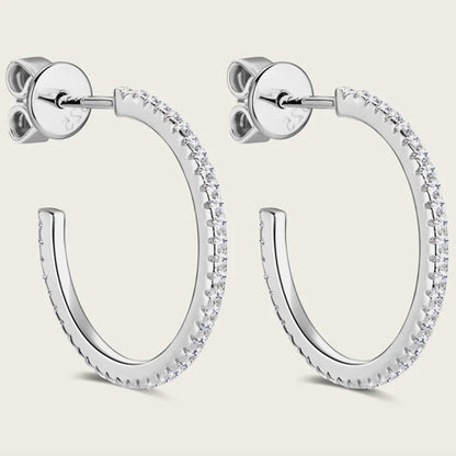 Sleek Gold Hoop Earrings