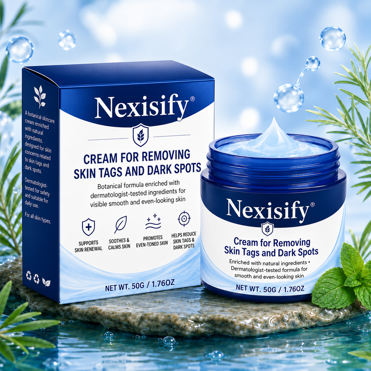 Nexisify® Advanced Correcting Cream for Skin Tags, Moles & Spots – 7‑Day Painless & Scar‑Free – Advanced Care for Skin Imperfections