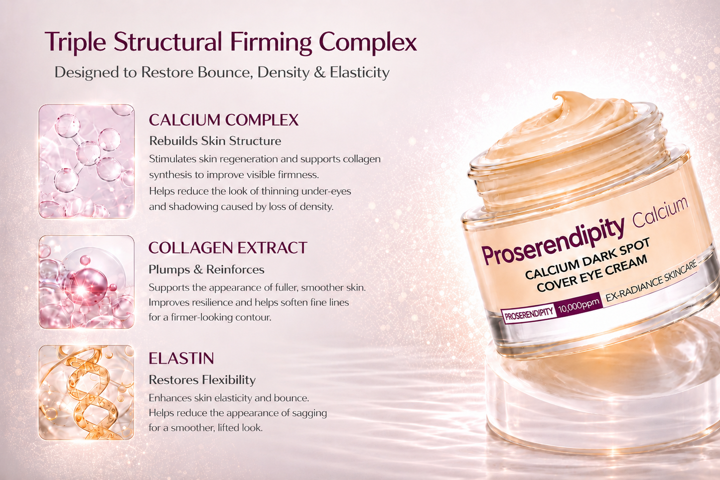 🔥LAST DAY 50% OFF!! Proserendipity Korean Calcium Dark Spot Eye Cream