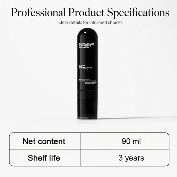 90ml Fluffy Volumizing Hair Shaping Spray, Long‑Lasting Mist with Sweet Peach Fragrance